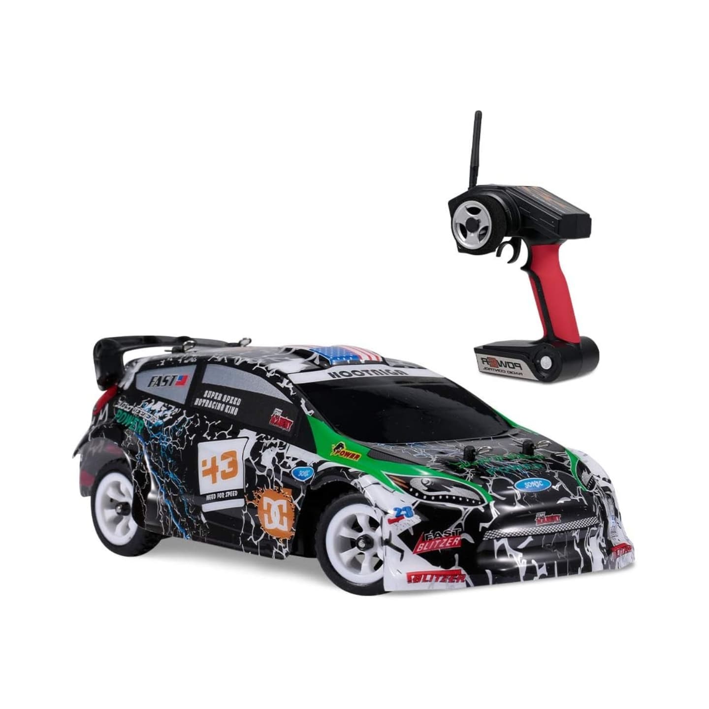 Auto Wltoys K989 1/28 Rc 2,4 Ghz 30 Km/h 4wd 4x4 Rally Drift — WLToys (K989) — imagen 1