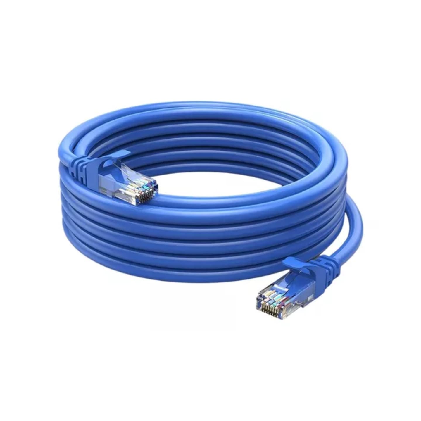 Cable de Red Patch Cord Cat 5E ETA/TIA 568 4 Pares 5 Metros — BWS — imagen 1