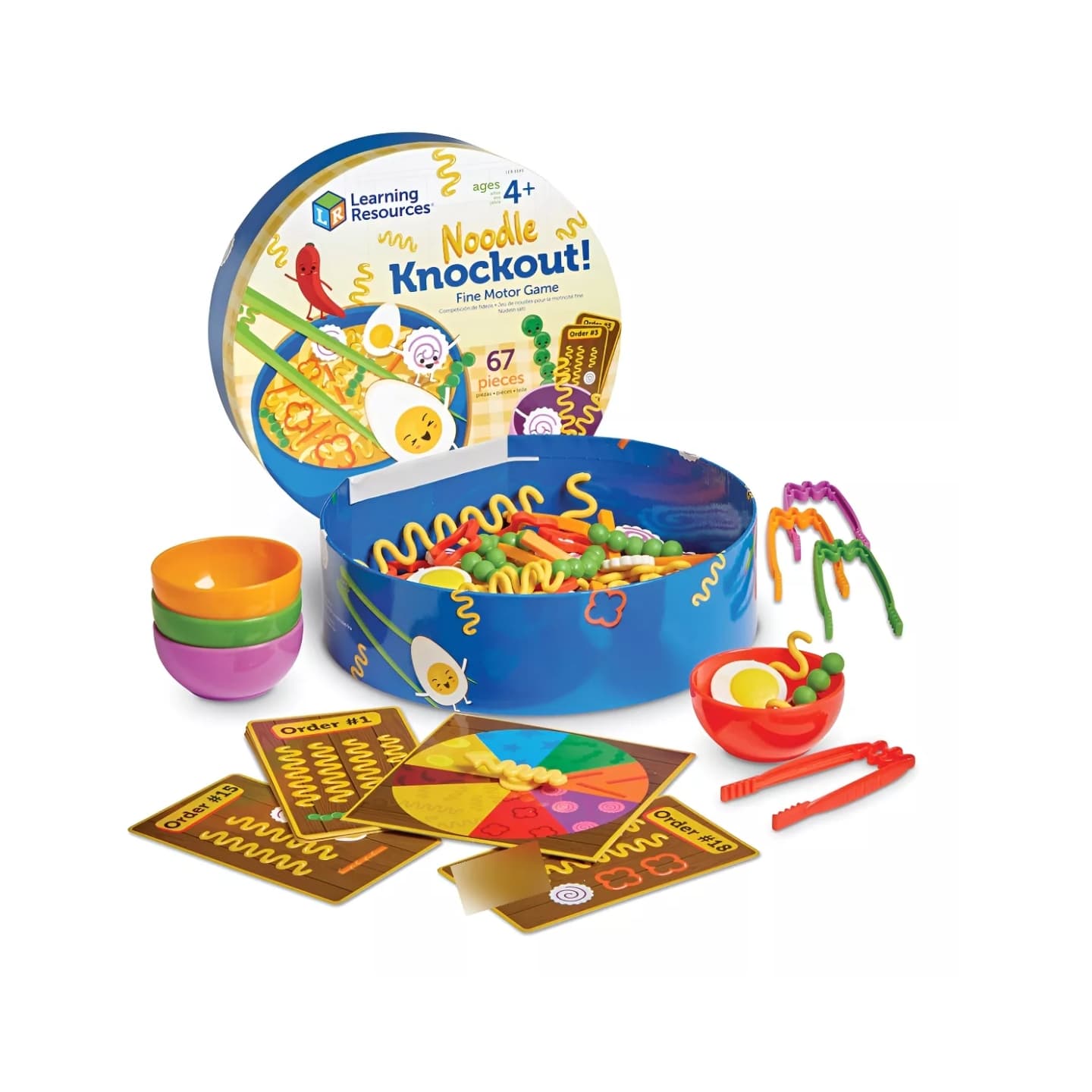 Juego Ramen Learning Resources Noodle Knockout 67 piezas — Learning Resources — imagen 1