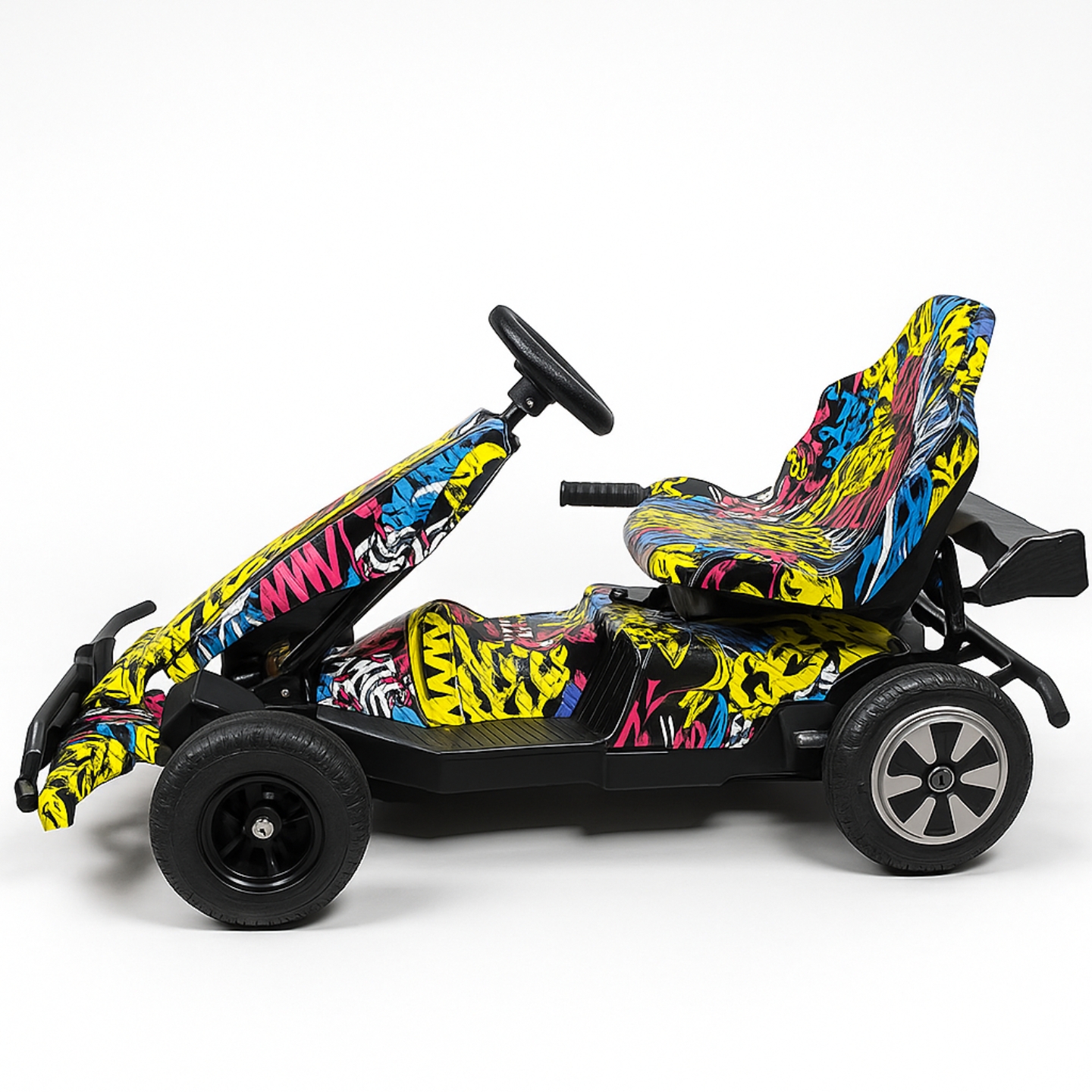 Karting Eléctrico Auto a Batería 36v Luces Led Marcha Atrás — Foston — imagen 1